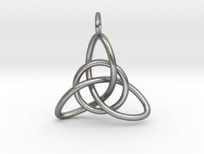 Celtic Knot in Natural Silver (Interlocking Parts)
