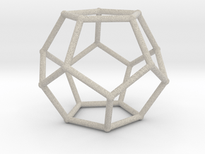 Medium Dodecahedron in Natural Sandstone