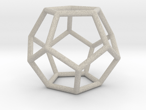 Bulky Dodecahedron in Natural Sandstone