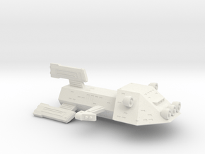 3788 Scale Kzinti Medium Scout Cruiser (MSC) SRZ in White Natural Versatile Plastic