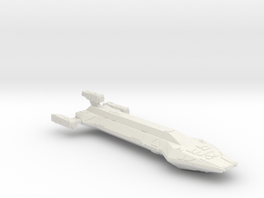 3788 Scale Hydran Mohawk-V Medium Carrier CVN in White Natural Versatile Plastic