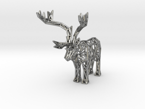 Caribou (adult male) in Natural Silver
