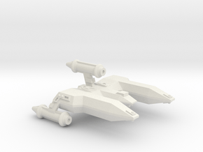 3788 Scale Lyran Alleycat-E War Destroyer Escort in White Natural Versatile Plastic