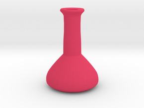Volumetric Flask Pendant in Pink Processed Versatile Plastic