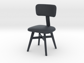 Miniature Thyia Chair - Roche Bobois in Black PA12: 1:12