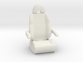 Printle Thing Plane seat - 1/35 in White Natural Versatile Plastic