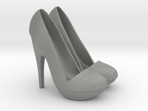 Shoe Phone/Tablet holder in Gray PA12