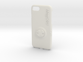 iPhone 8 Garmin Mount Case - 19mm in White Premium Versatile Plastic