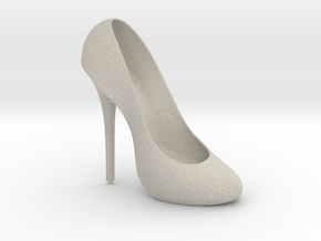 Right Classic Pumps High Heel in Natural Sandstone