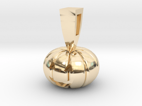 JACK-O-LANTERN in 14k Gold Plated Brass