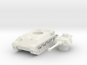 Panzer IV K scale 1/87 in White Natural Versatile Plastic
