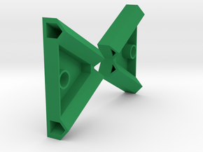 One Pair Pencil Spool Rack Connectors, for 8 inch  in Green Processed Versatile Plastic
