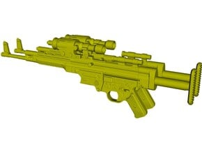 1/6 scale BlasTech A295 Star Wars V blasters x 2 in Smooth Fine Detail Plastic