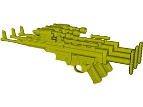 1/6 scale BlasTech A295 Star Wars V blasters x 3 in Tan Fine Detail Plastic