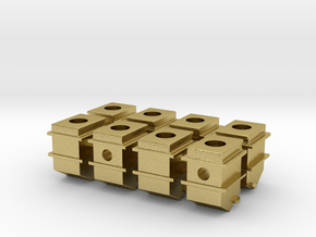 119 tender journal boxes in Natural Brass