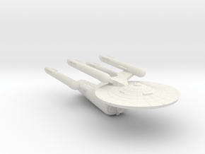 3125 Scale Federation Battleship (BB) WEM in White Natural Versatile Plastic