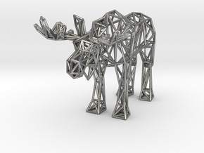 Moose (adult male) in Natural Silver