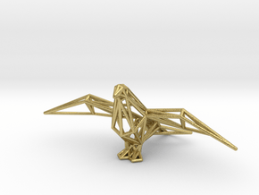 Pigeon in Natural Brass