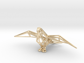 Pigeon in 14k Gold Plated Brass