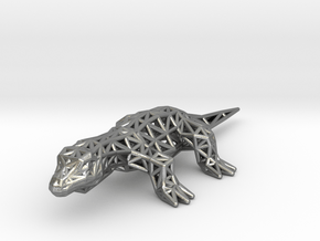 Nile Monitor (adult) in Natural Silver