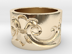 Flourish 2  in 14K Yellow Gold: 3 / 44