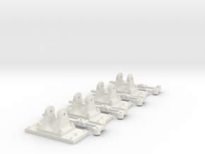 Switch stand, 4x in White Natural Versatile Plastic: 1:45