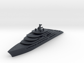 Miniature Gleam Project Super Yacht - Nauta Design in Black PA12