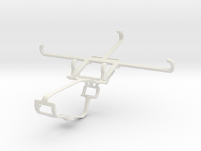 Controller mount for Xbox One & Samsung Galaxy On6 in White Natural Versatile Plastic