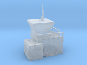 Sci Fi military outpost / small in Smooth Fine Detail Plastic