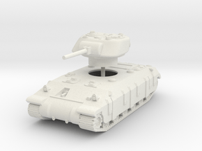 1/87 (HO) T14 Assault tank in White Natural Versatile Plastic