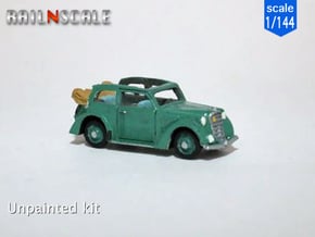 Opel Olympia Cabrio-Limousine (1/144) in Smooth Fine Detail Plastic