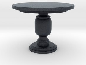 Miniature Leslie Center Table - Gramercy Home in Black PA12: 1:12