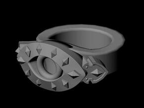 BJD, SD Cosplay Ring, 'Eye', v.1 in White Natural Versatile Plastic