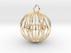 Sphere Interlocket in 14K Yellow Gold: Medium