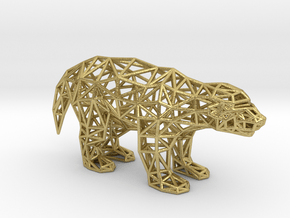 Ratel (adult) in Natural Brass