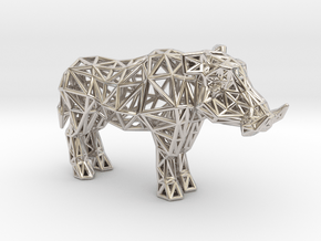 Warthog (adult male) in Platinum