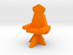 autobot shuttle chair in Orange Processed Versatile Plastic