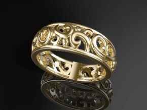 ArabesqueA-Ring US-Ring-size6.5(JP-size-#12)  in 14K Yellow Gold