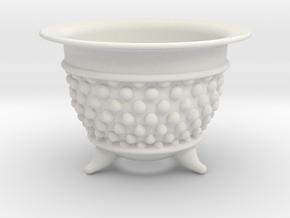 Spotted Neo Pot 2.5in.  in White Natural Versatile Plastic