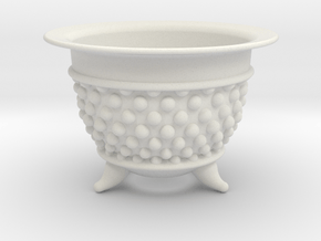 Spotted Neo Pot 4in. in White Natural Versatile Plastic