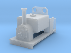 OO freelance 0-4-0T box tank loco type 2 in Smooth Fine Detail Plastic