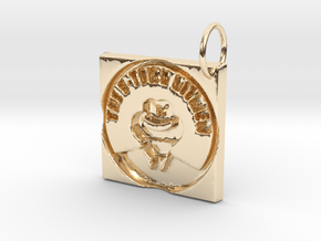 The B-Town Hitmen Keychain in 14k Gold Plated Brass