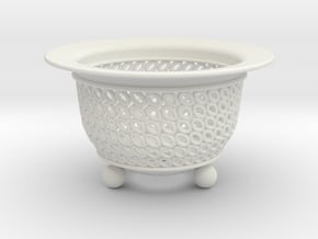 Neo Pot Ovals 2.5in.  in White Natural Versatile Plastic