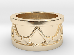 Assassins Creed Ring in 14K Yellow Gold: 2.25 / 42.125