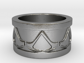 Assassins Creed Ring in Natural Silver: 1.75 / -