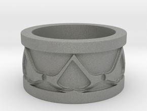 Assassins Creed Ring in Gray PA12: 1.75 / -