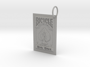 Bicycle Playing Cards Keychain in Aluminum
