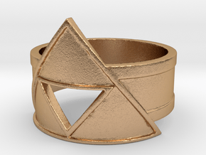 TriForce  Ring in Natural Bronze: 5 / 49