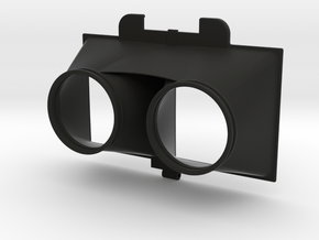 NEODiVR "Stealth" Lens Housing (2 of 6) in Black Natural Versatile Plastic