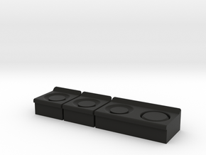 Cassette Recorder Keycap Set in Black Premium Versatile Plastic